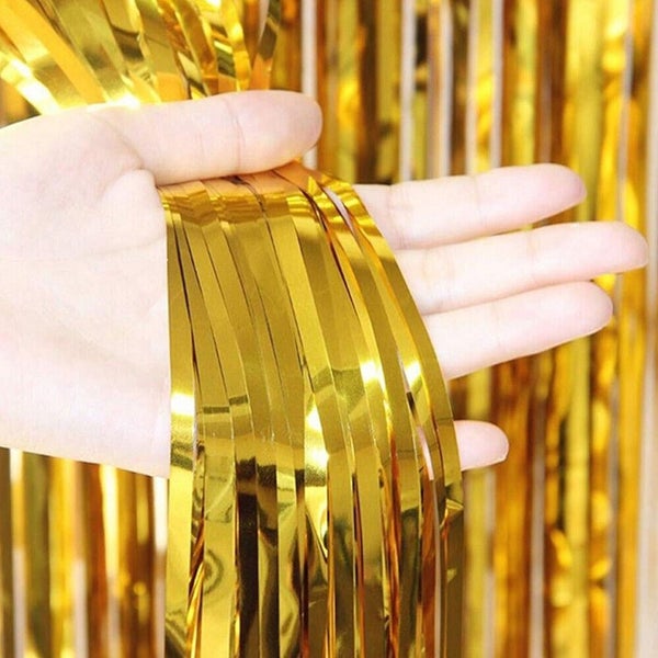 Foil Gold Curtain - In Stock Deal Carousel 1