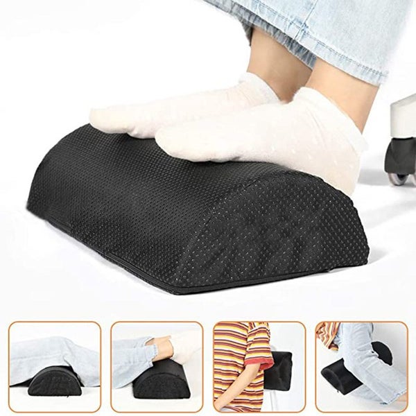 Semicircle Foot Rest Pad Slow Rebound Leg Pad Office Ottoman Side Sleeping Knee Carousel 1
