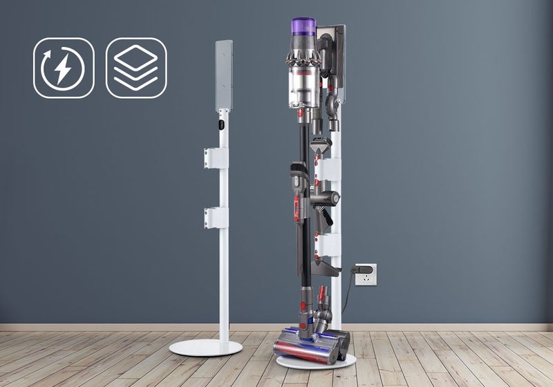 Freestanding Dyson Cordless Vacuum Cleaner Holder Stand Rack Carousel 1