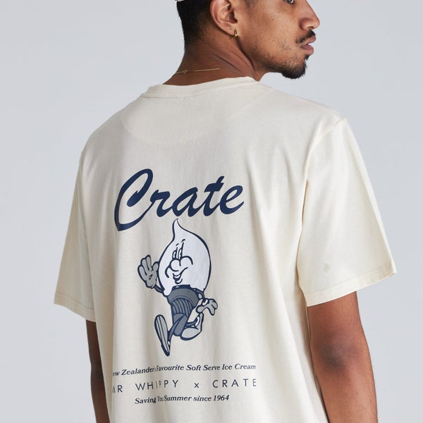 Crate Crate X Mr Whippy Cone Man T-Shirt Carousel 1