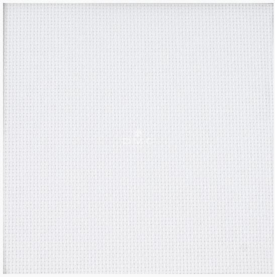 DMC Cross X Stitch Aida Cloth White 16ct Size 38x45cm Fabric Precut Carousel 1