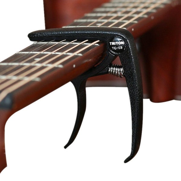 1PCS Zinc Alloy Metal New Guitar Capo Quick Change Clamp Key Acoustic Carousel 1
