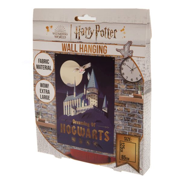 Harry Potter XL Fabric Wall Banner - Approx 85cm x 125cm Carousel 2
