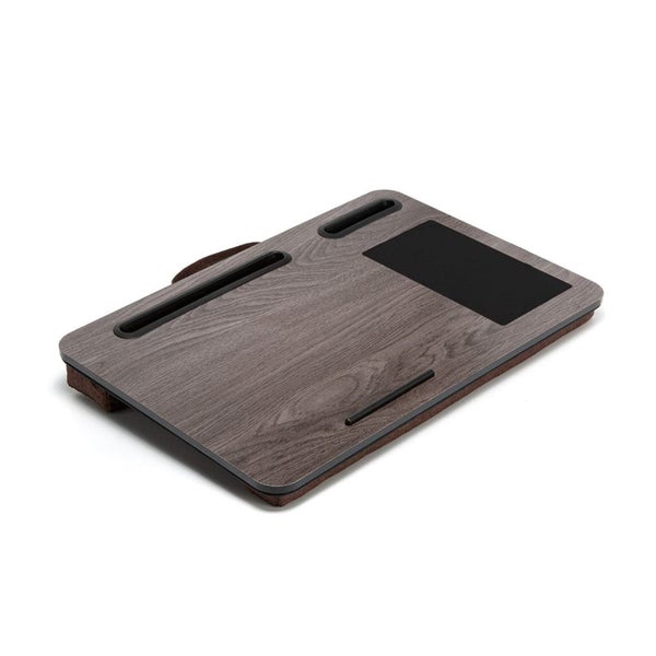 Iron Grey Oak Lap Desk Laptop Tablet Stand Cushioned Lapdesk Mousepad Carousel 1