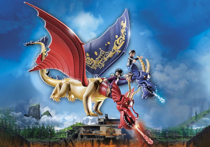 Playmobil Dragons: The Nine Realms Wu &Wei with Jun Carousel 1