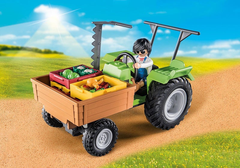 Playmobil Tractor with Trailer Carousel 2