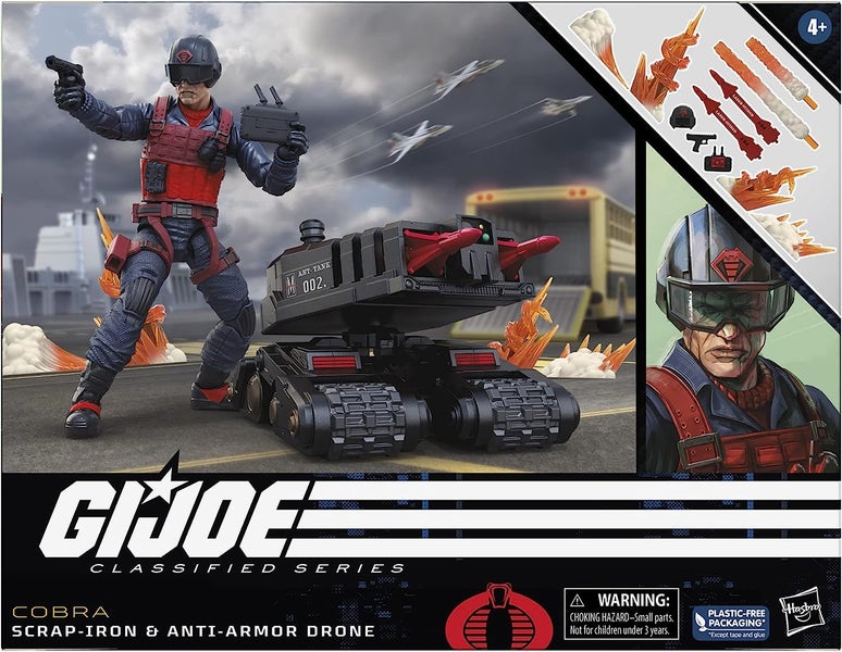 G.I. Joe Classified Series #74 - Scrap-Iron & Anti-Armor Drone Carousel 1