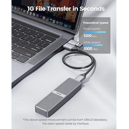ORICO Aluminum M.2 NVMe SSD Enclosure Carousel 1