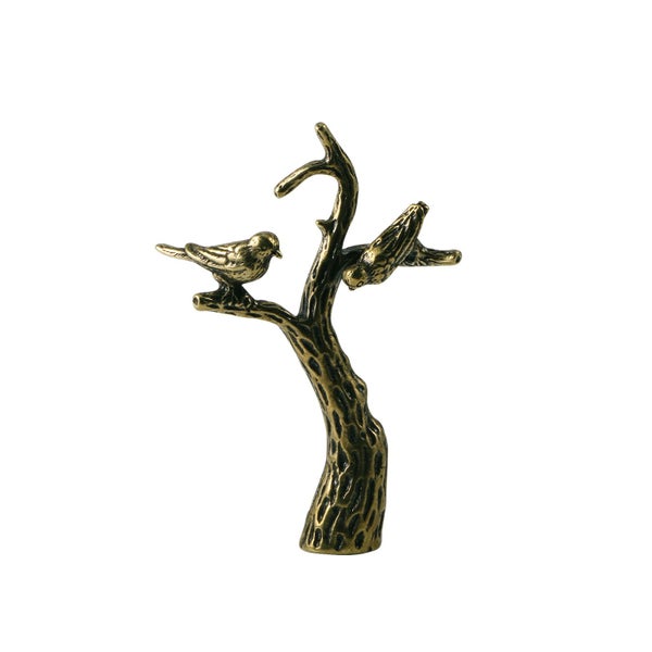 Antique 2025 Money Tree Figurines Ornament Brass Sculptures Decor Carousel 4
