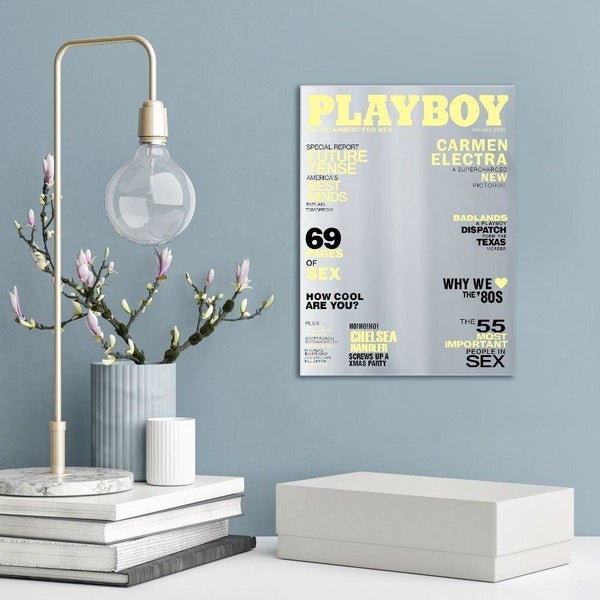 Playboy magazine Cover Mirror62936675108098114