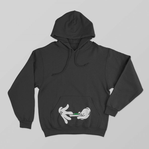Reality Glitch Hands Rolling Hoodie Carousel 1