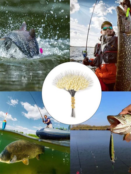 Silicone Float Space Bean Stopper Fishing Bobber 300Pcs Lot Anti Carousel 7