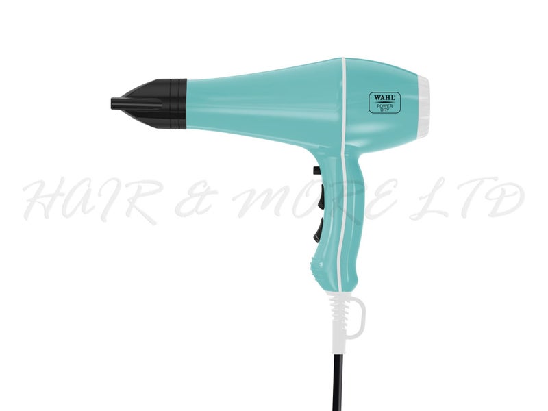 WAHL Powerdry Tourmaline Ionic Hair Dryer 2000W - Aqua Carousel 1