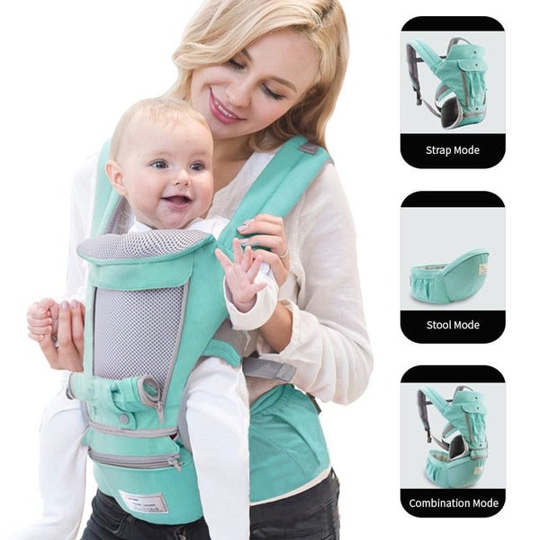 Baby Carrier Infant Kid Baby Hipseat Sling Front Facing Kangaroo Baby Wrap Carousel 2