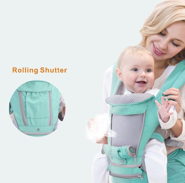 Baby Carrier Infant Kid Baby Hipseat Sling Front Facing Kangaroo Baby Wrap Carousel 4