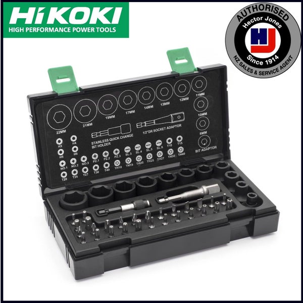 Hikoki 41 Piece Impact Socket and Bit Set 752500 Carousel 1