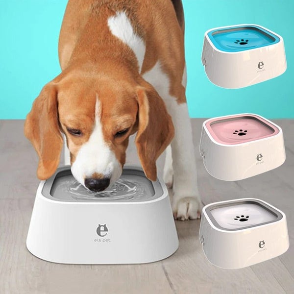 Dog Drinking Water Bowl Floating Mouth Cat Bowl Without Spill Drinking Dispenser Carousel 2