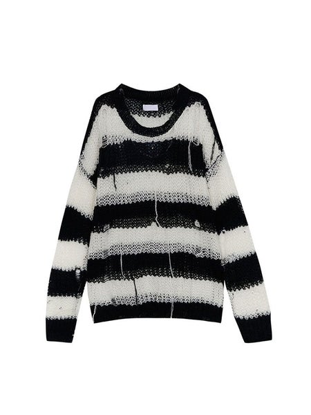 Knitted Sweater Pullover Women Cardigan O-neck Long Sleeve Oversize Carousel 1