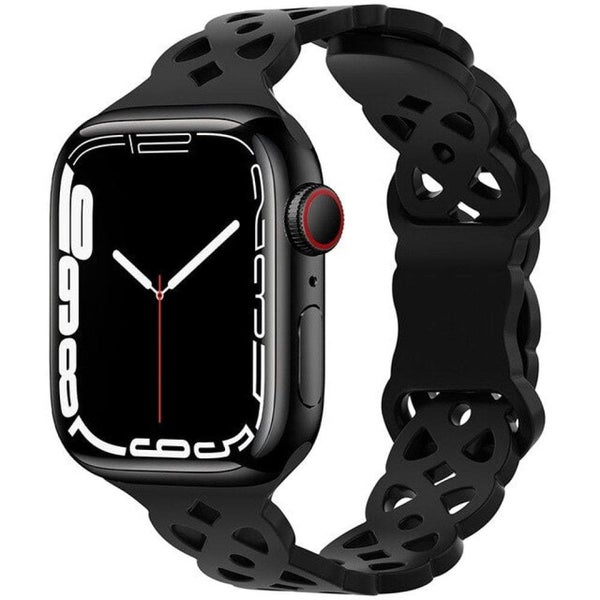 Silicone Designer Bracelet Strap for Apple Watch Carousel 2