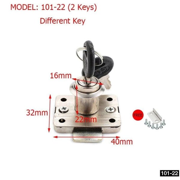 Copper Drawer Locks Cabinet Cupboard Desk Hasp Latch Carousel 1