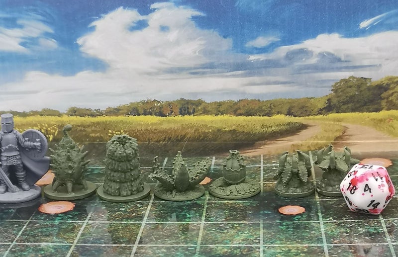 Monster Miniatures Strange Plants Set of 6 Dungeons and Dragons dice4dungeons Carousel 2