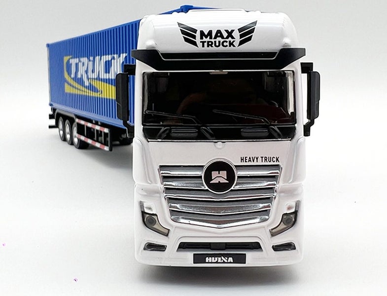 Die-cast Container Truck (BLUE & WHITE), 1:50, Metal, Huina 1732 Carousel 2