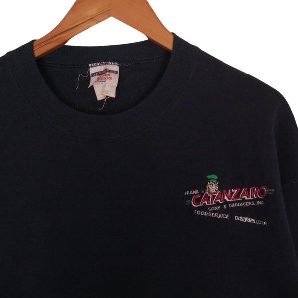 Vintage 90s USA Embroidered Sweatshirt Large Carousel 2