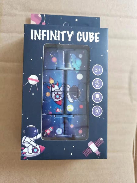 NEW Sensory Infinity Cube Stress Fidget Toys for Autism Anxiety Relief Carousel 1
