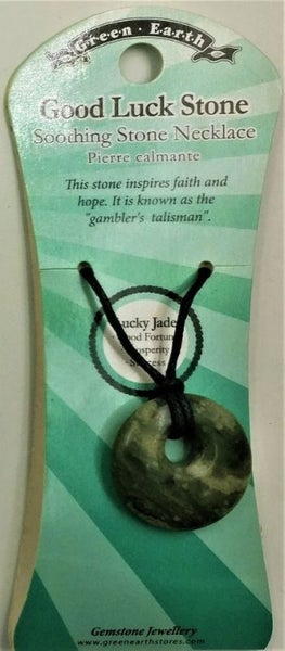 Crystal Donut Pendant - Lucky Jade (Set Of 3) Carousel 1