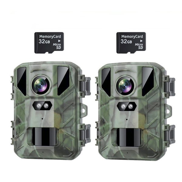 Mini Hunting Trail Camera 24MP 1080P with 32GB Micro SD High Resolution IP65 Carousel 1