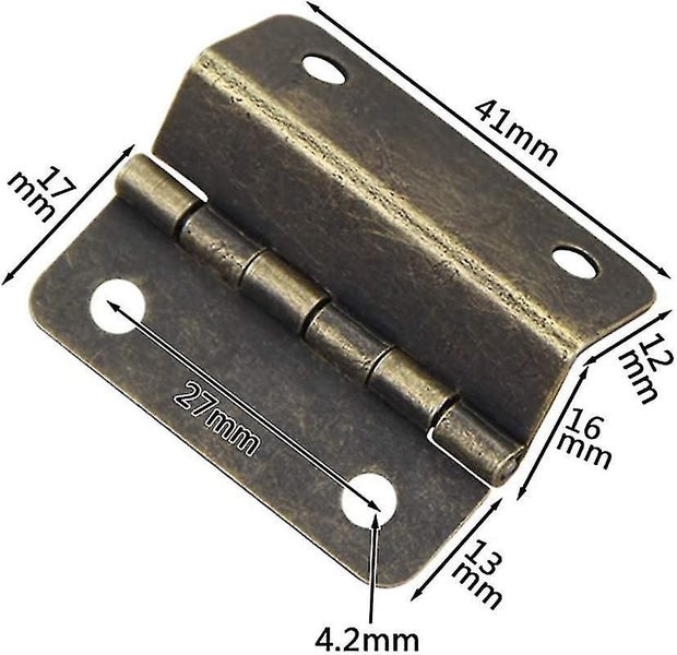 2Pcs Cabinet Door Hinge Vintage Hinges Carousel 5