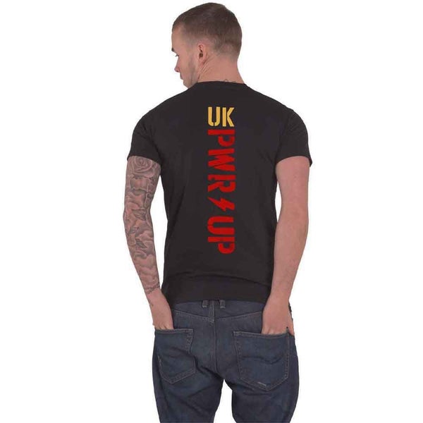 AC/DC T Shirt PWR UP Power Up Band Logo Back Print new Official Unisex Black Carousel 2