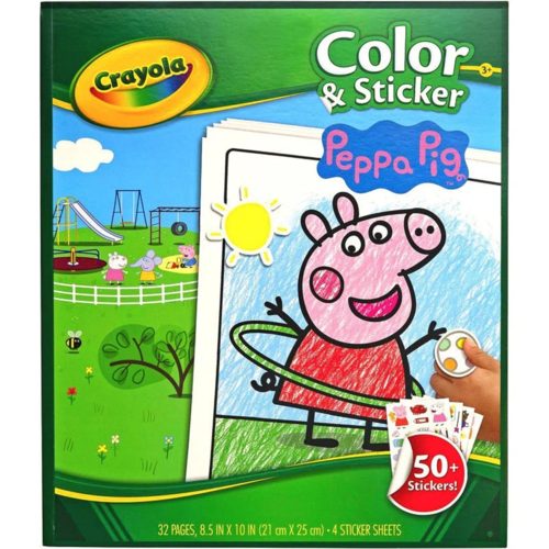 Crayola Color & Sticker Peppa Pig Carousel 1