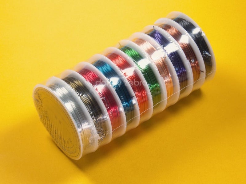 Jewellery / Jewelry Wire - 0.8mm thick - 20 Gauge - 10 Rolls Carousel 1