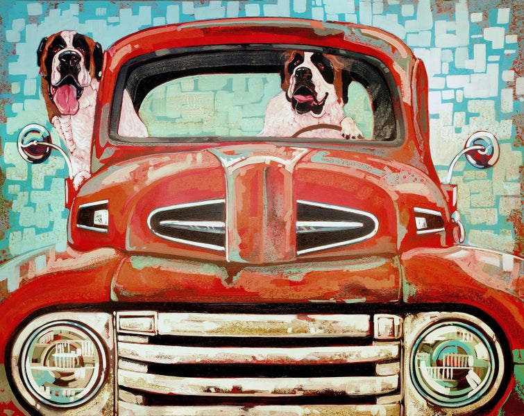 Free Shipping 1 Panel Canvas Pop Art - We are coming Carousel 1