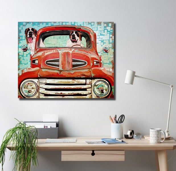 Free Shipping 1 Panel Canvas Pop Art - We are coming Carousel 2