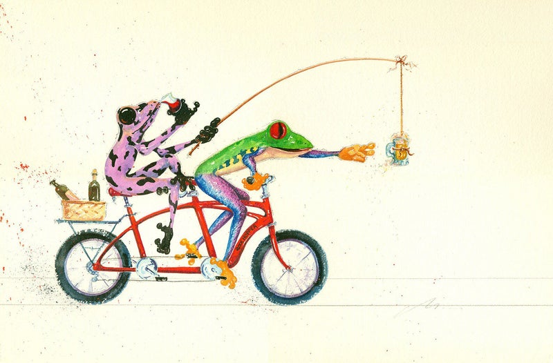 Free Shipping 1 Panel Canvas Wall Art - Get That Bud Carousel 1