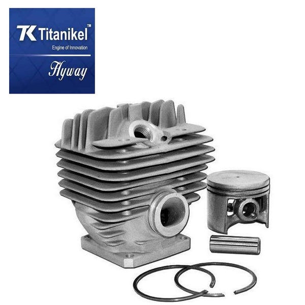 Hyway Titanikel Cylinder & Piston Kit for Stihl 044-MS440 (12mm gudgeon pin) Carousel 1