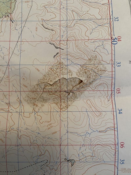 VINTAGE MAP: 'ORUAMATUA' NZMS Sheet N122/9, 1st edition Carousel 8