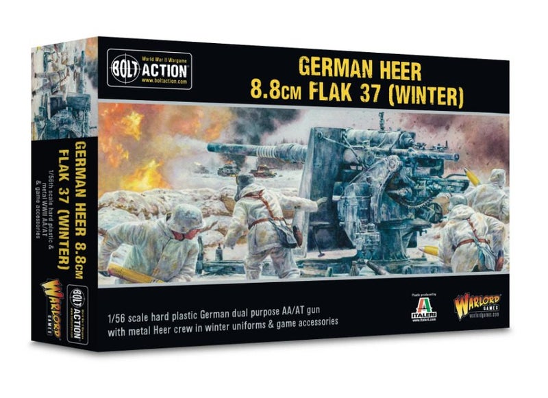 Bolt Action: German heer 8.8cm Flak 37 (Winter) Carousel 1