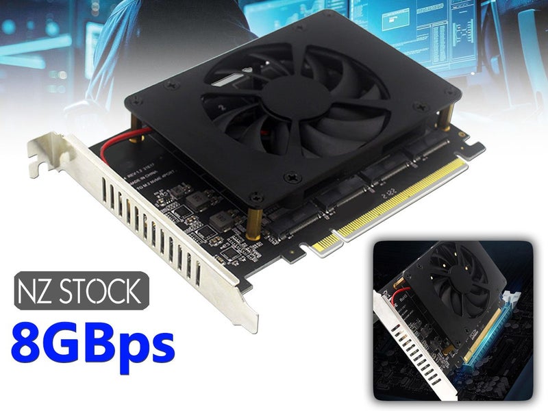 New M.2 NVME to PCI-E X16 Expansion Card on Afterpay Carousel 1