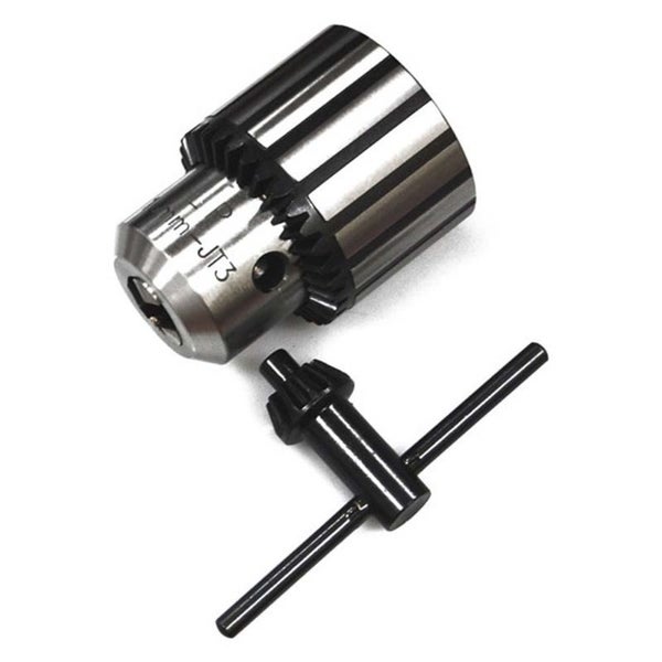 13mm Keyed Drill Chuck - 3/8in-24 Thread Mount Carousel 1
