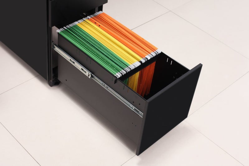 Mobel Milano 390 2-Drawer and File Mobile Storage Unit Carousel 2