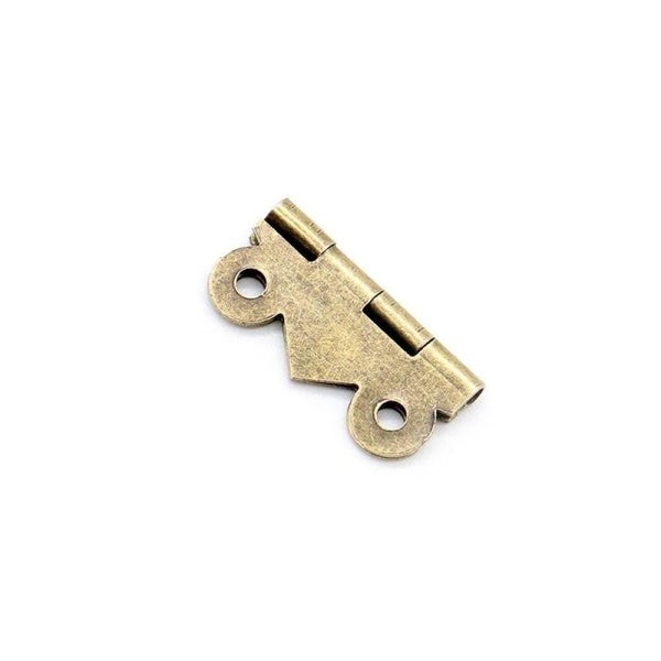 30pcs 20mm X17mm Bronze Gold Silver Mini Butterfly Door Hinges Carousel 2