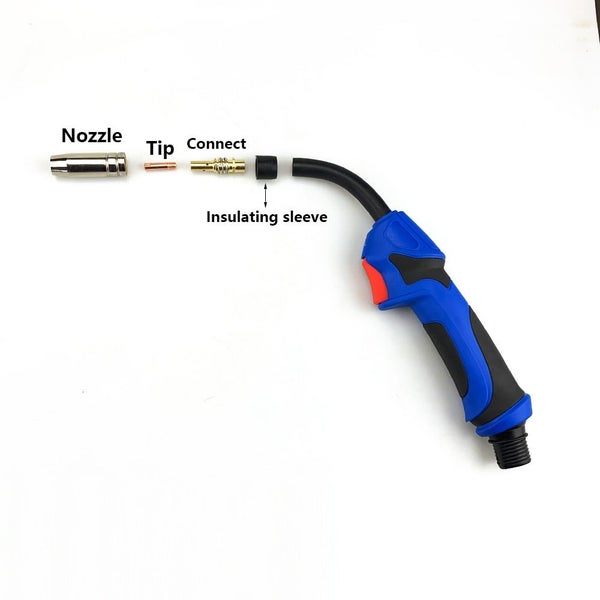 NZ Stock 25pcs MIG MB15AK Welding Torch Nozzle & Tip Kit Carousel 5