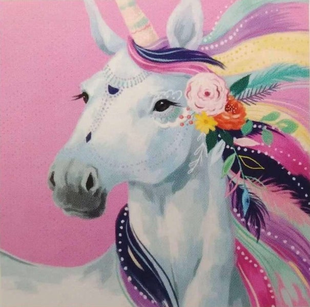 PARTIAL DIAMOND PAINTING - UNICORN 35 X 45 CM Carousel 1