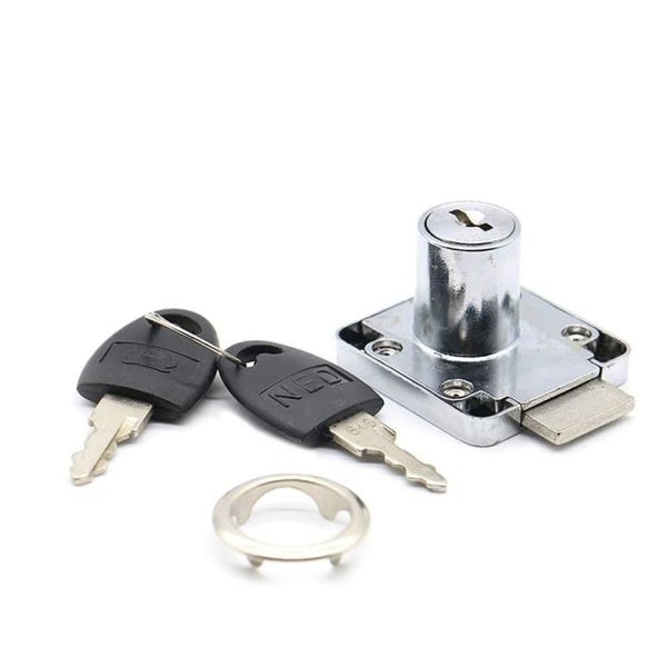 Universal Zinc Alloy Cabinet Office Cupboard Desk Lock Carousel 1