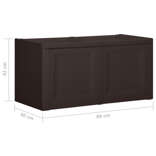 Cushion Box Brown 86x40x42 Cm 85 l Tabloa Carousel 2
