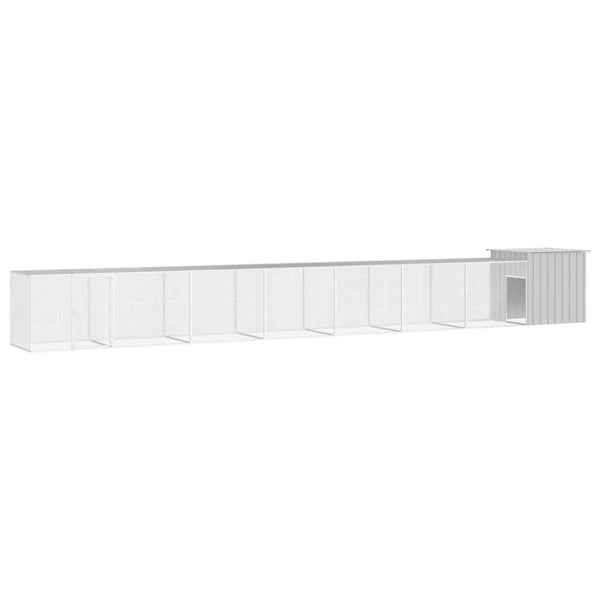 Chicken Cage Grey 800x91x100 Cm Galvanised Steel Toblalp Carousel 1