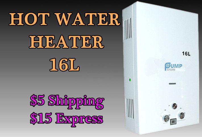 Domestic Tankless 16L Gas Califont Water Heater Carousel 1
